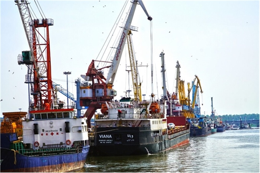 Transit of 17,000 tons of goods to Eurasian member states through Anzali Port
