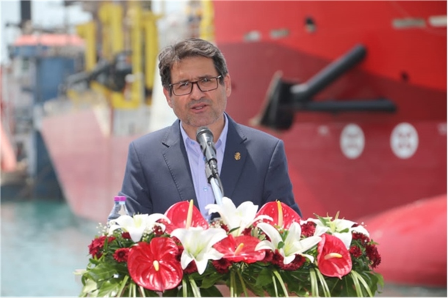 Iranian port, Ready to welcome large ships