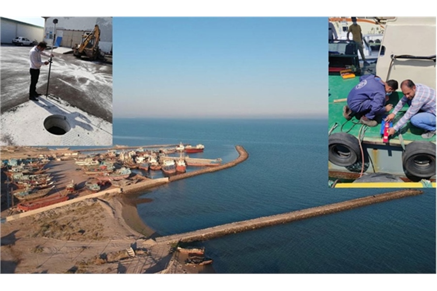 12,000 km of hydrography in 16 ports and islands of Hormozgan