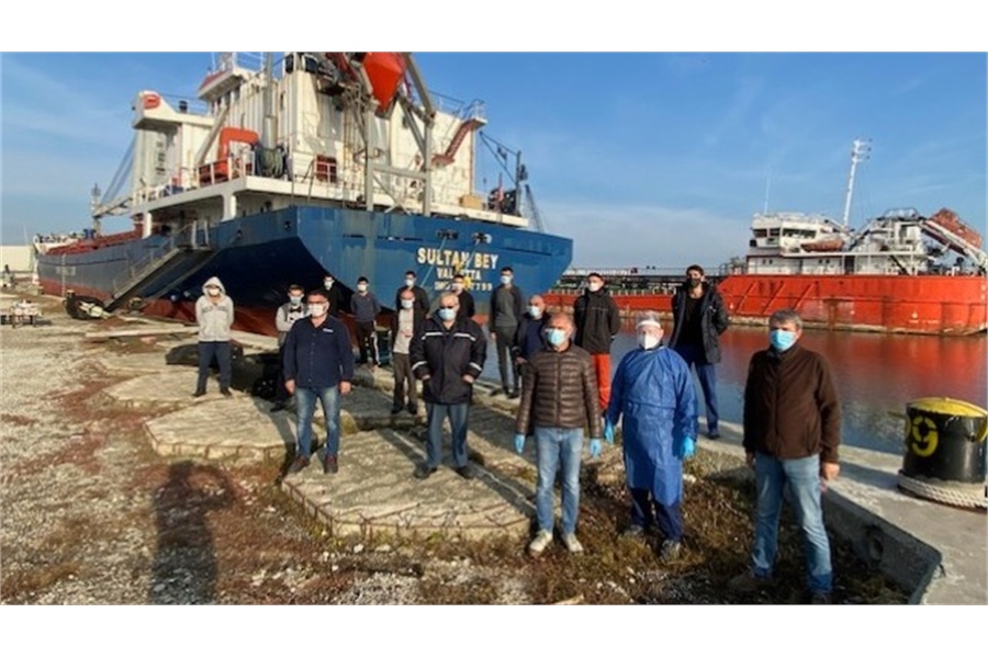 Crews Stranded in Italy Repatriated with Support of Maritime Charity