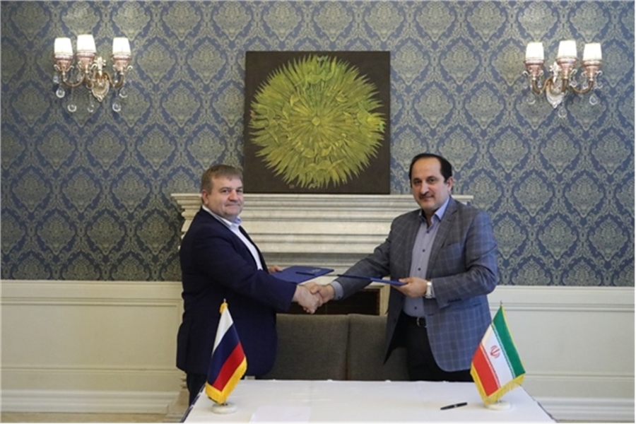 MoU signing between PMO and a foreign shipping company operating in the Caspian Sea