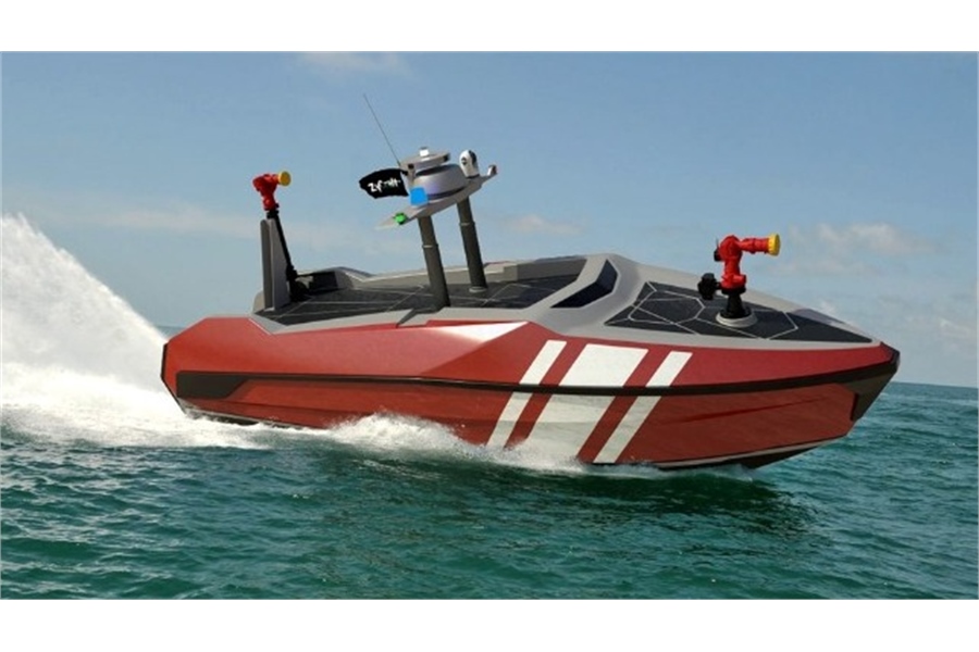 Developing Unmanned Fireboats to Improve Operations and Safety