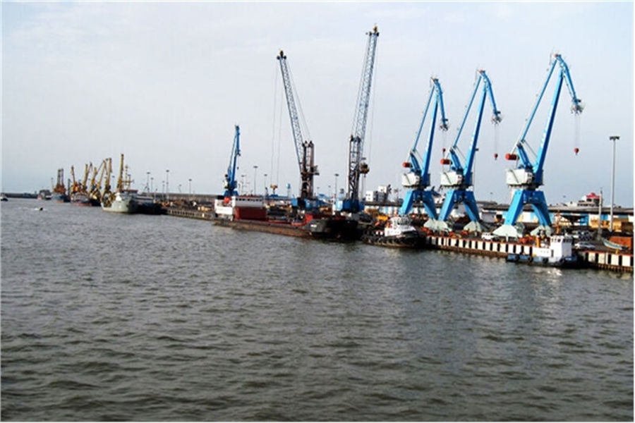 104% growth in rail transit in Amirabad port