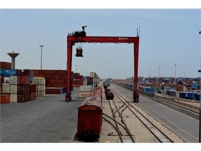 123% increase in rail transit at Shahid Rajaee Port