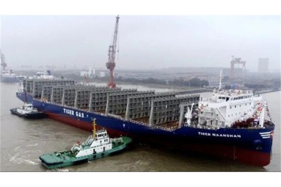 China Prepares for Delivery of World’s Largest LNG Tank Carrier