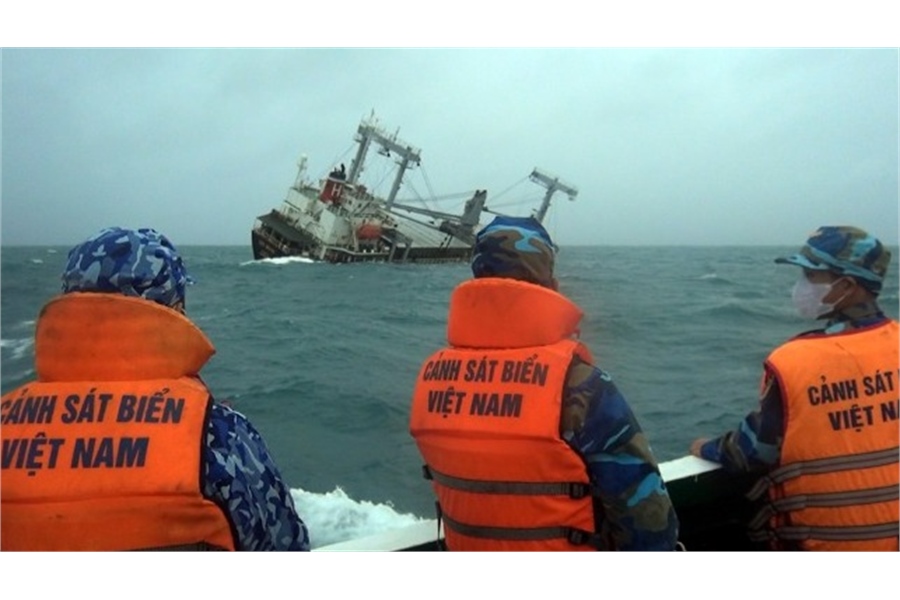 Search and Rescue Underway After Chinese Cargo Ship Sinks off Vietnam
