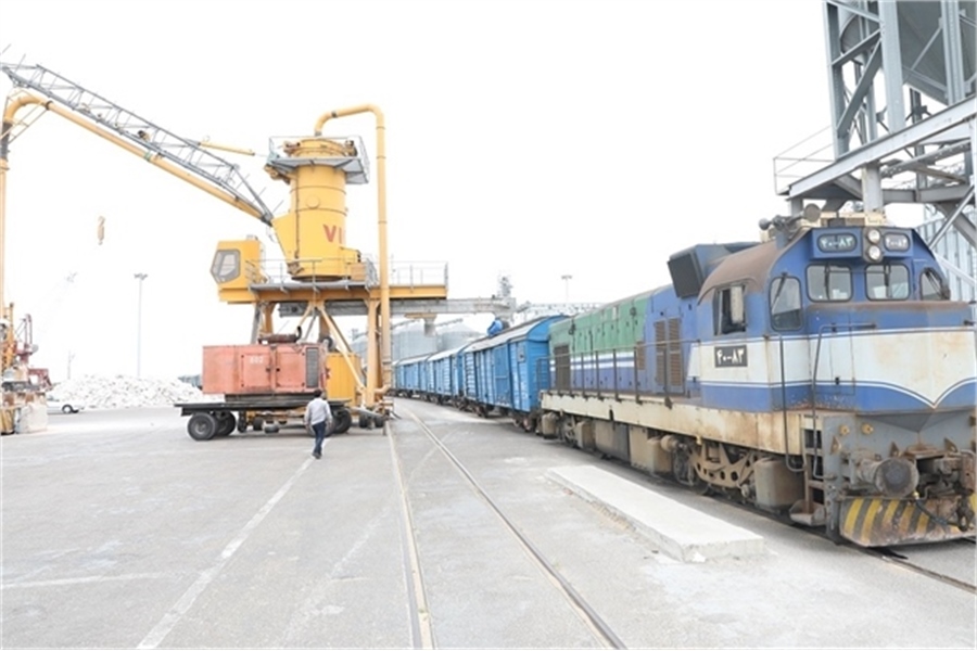 58% Growth in Rail Transit in Amirabad Port