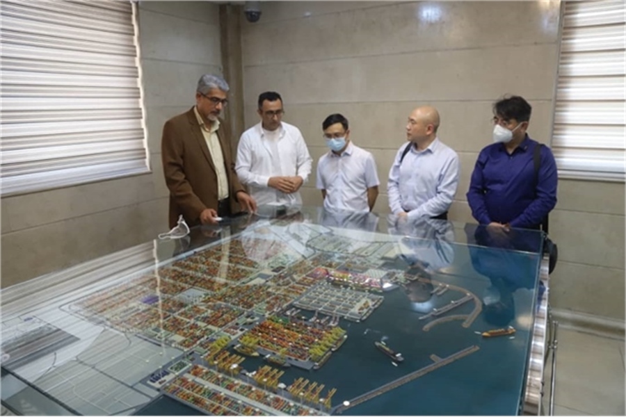 Chinese commercial delegation visit to Shahid Rajaei port