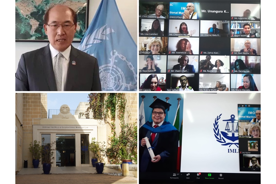 Maritime lawyers graduate online amid pandemic