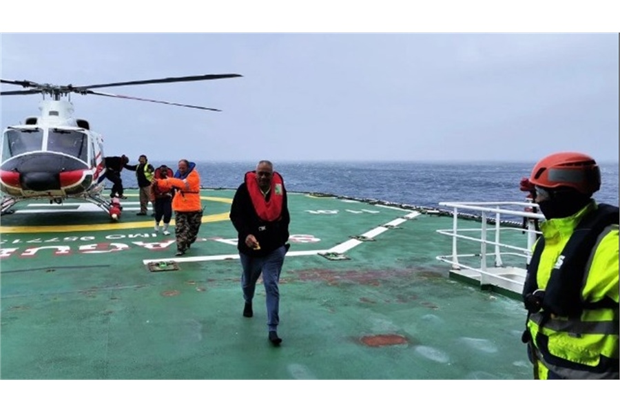Stranded Seafarers Rescued by South African Research Vessel