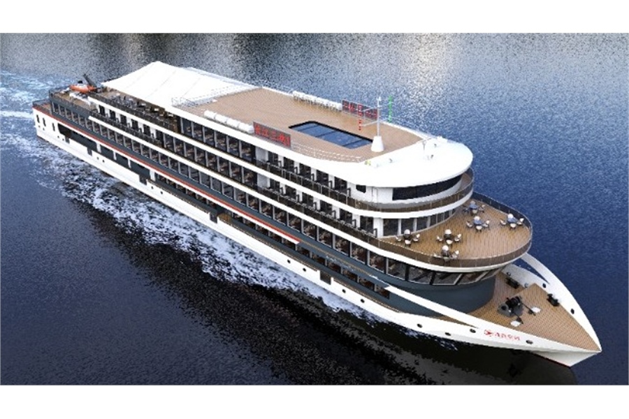 Chinese All-Electric River Cruise Vessel is Set to Break Records