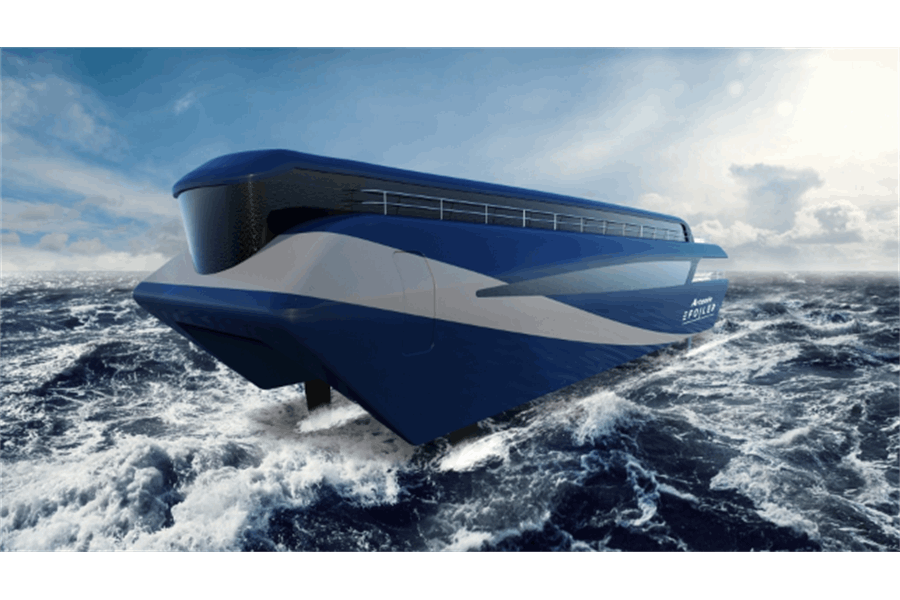 Competing High-Speed Catamaran Electric Ferries