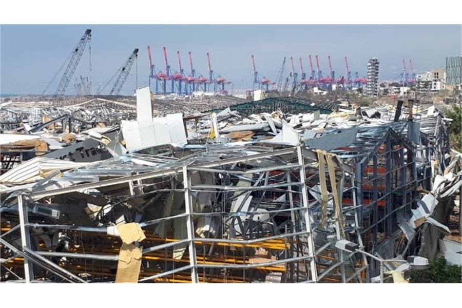 After Blast, Port of Beirut Gets Back to Business