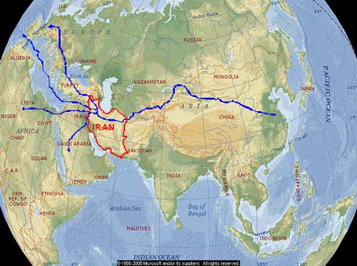 East-West Corridor or the Old Silk Road